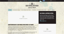Desktop Screenshot of eastridgecarwash.com